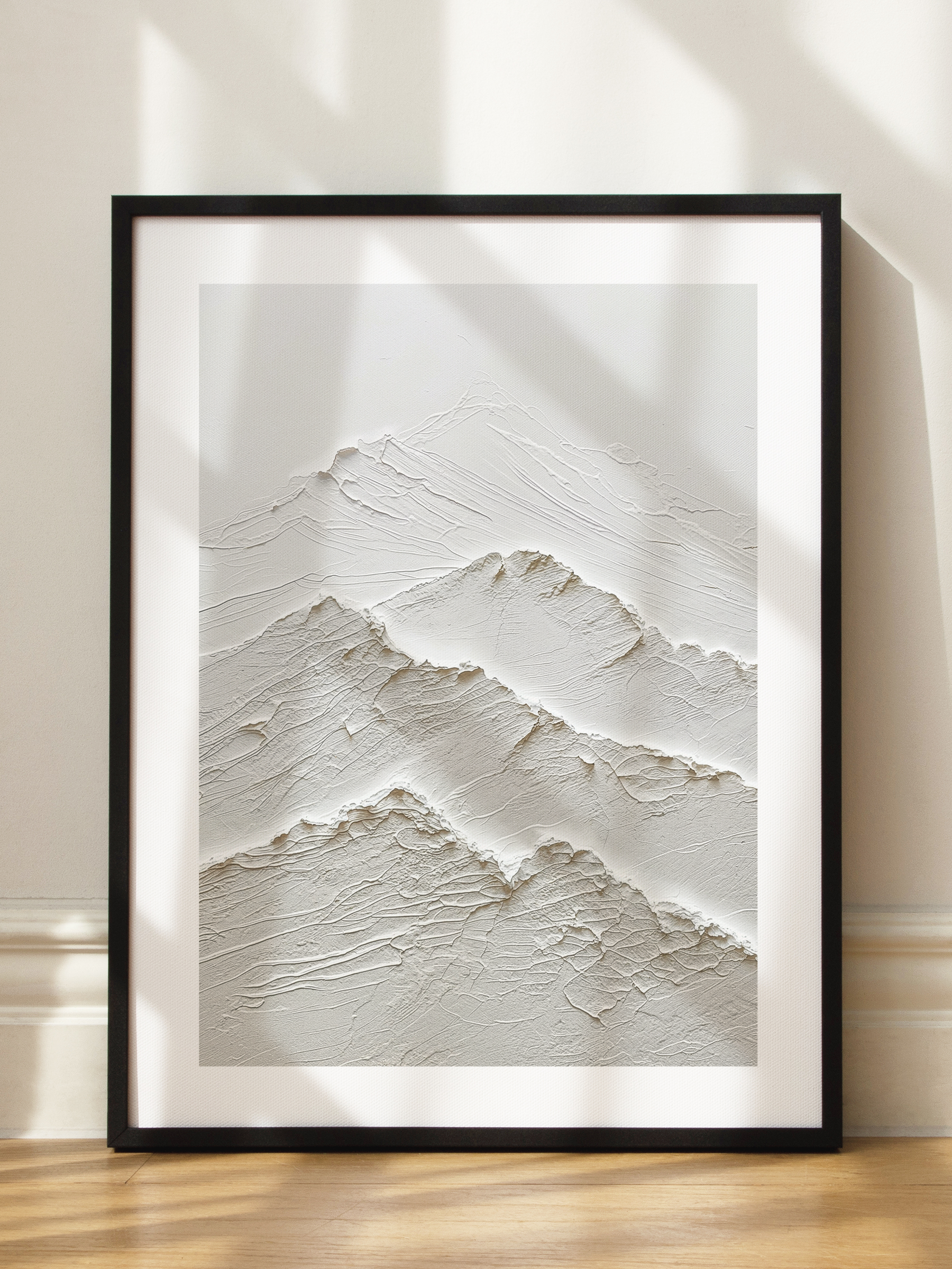 Icy Horizon Poster