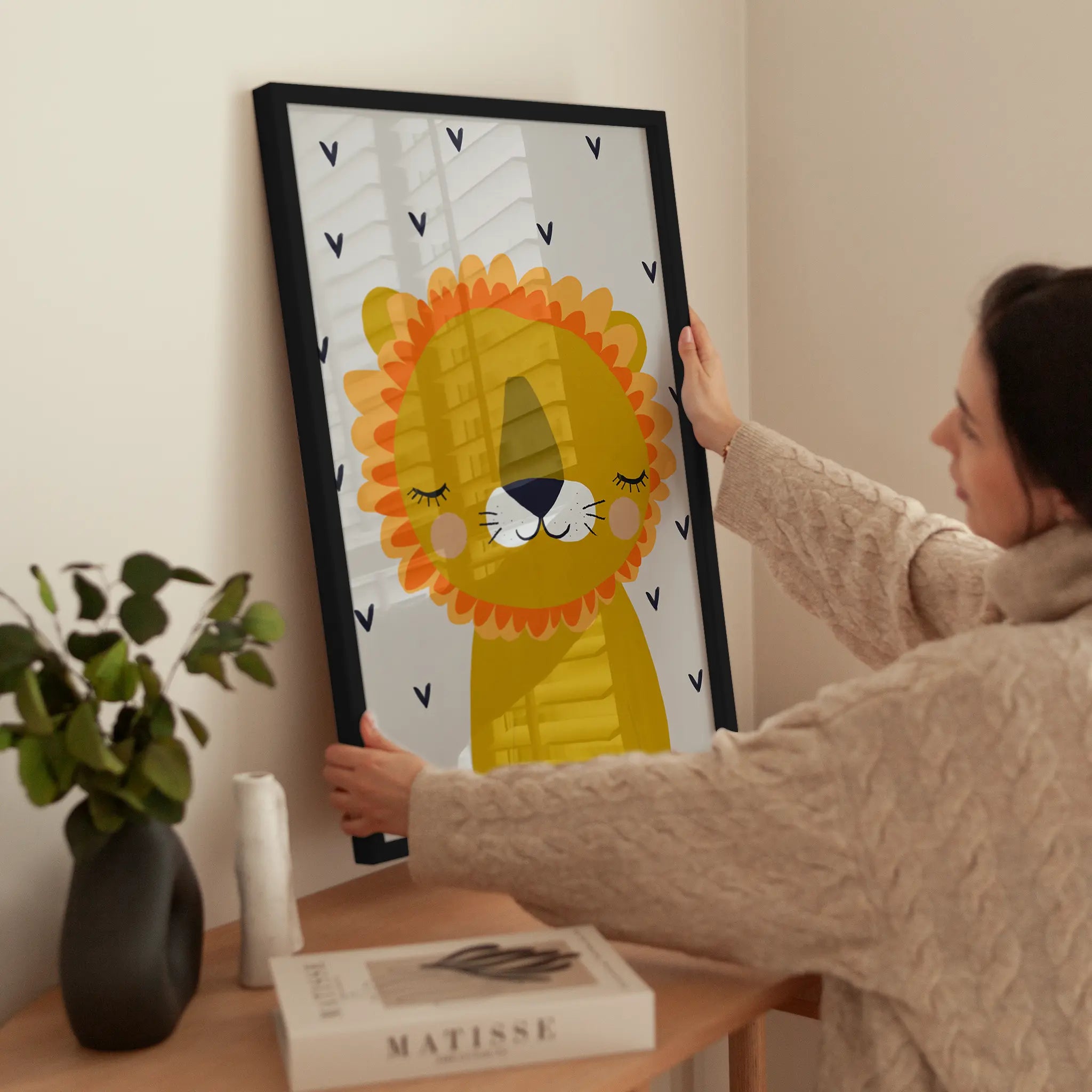 Little Lion wird aufgehängt