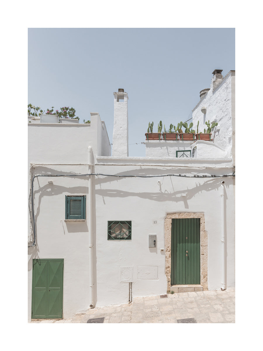 Welcome to Ostuni Poster