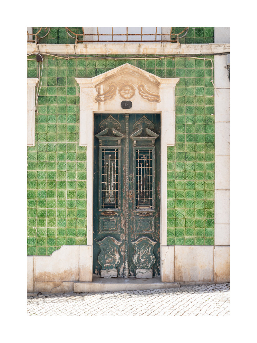 Portugese Doorways Poster