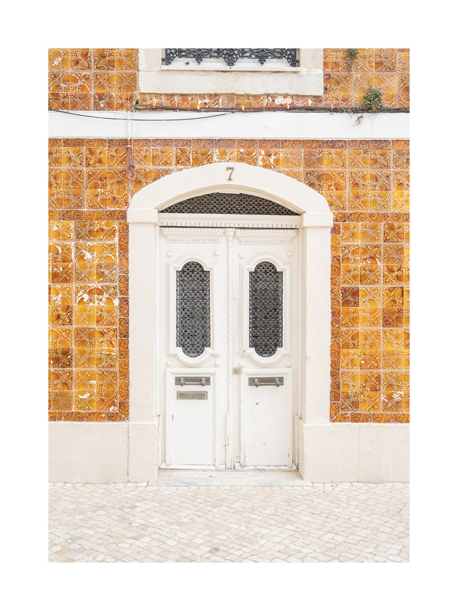 Cascais Doorway Poster