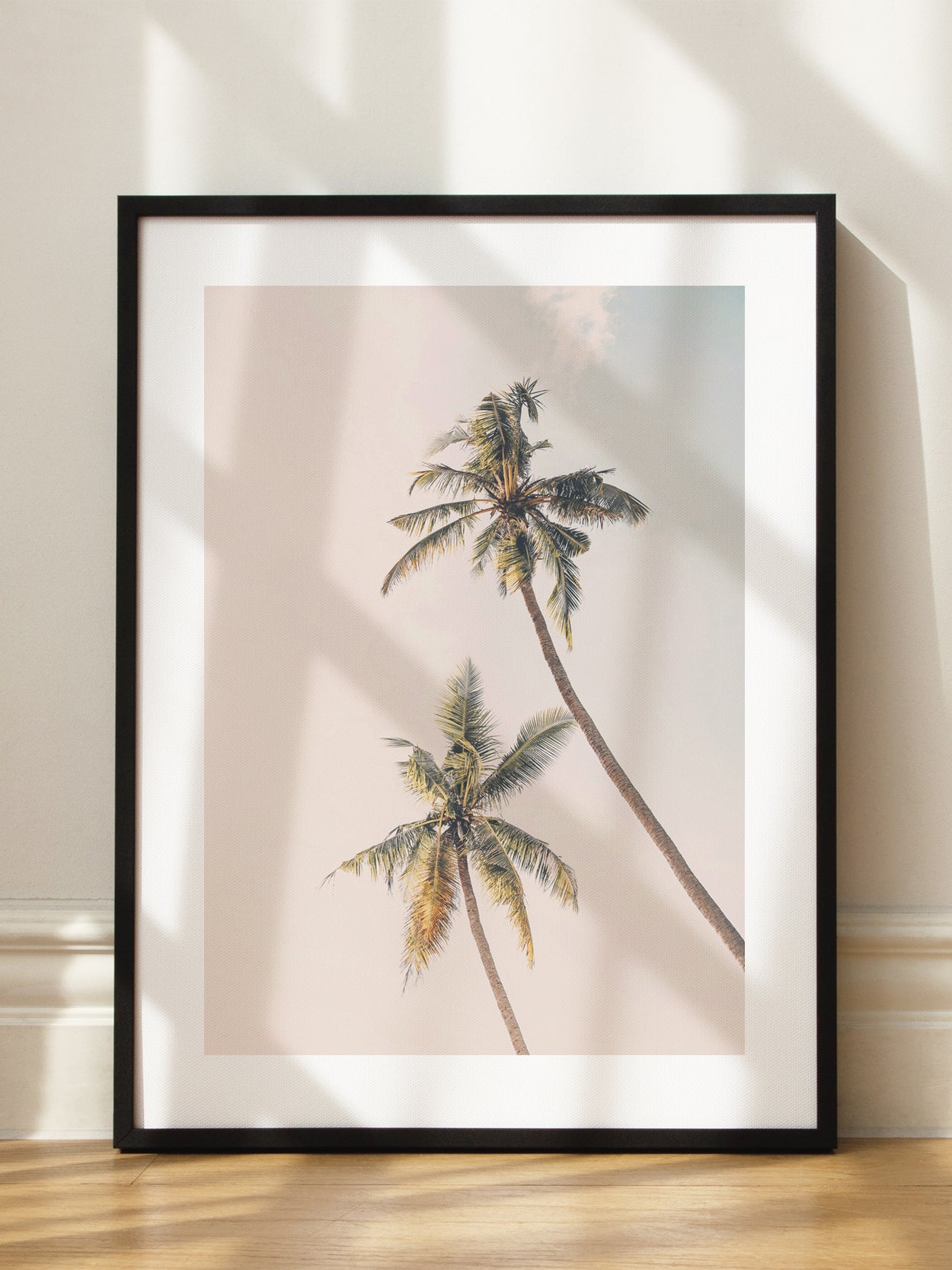 Tropical Palms Poster