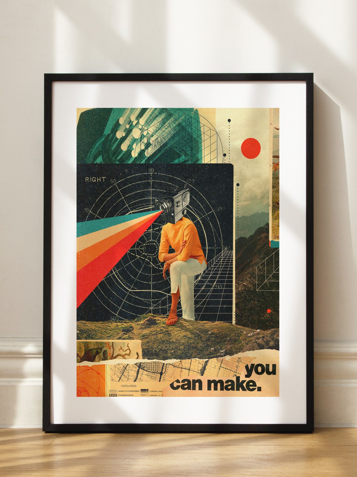 Polaroid Scan Poster