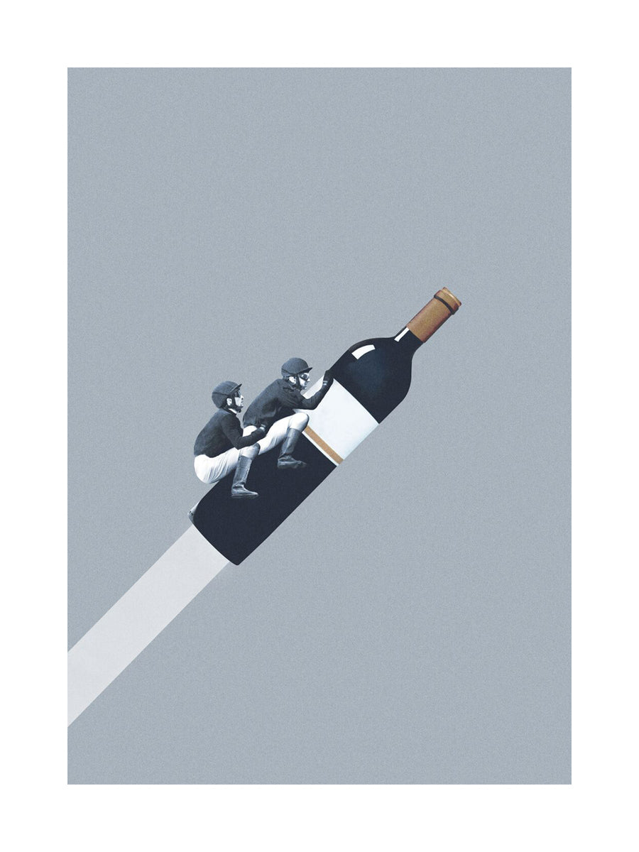 Ride Until The Bottle Breaks Poster