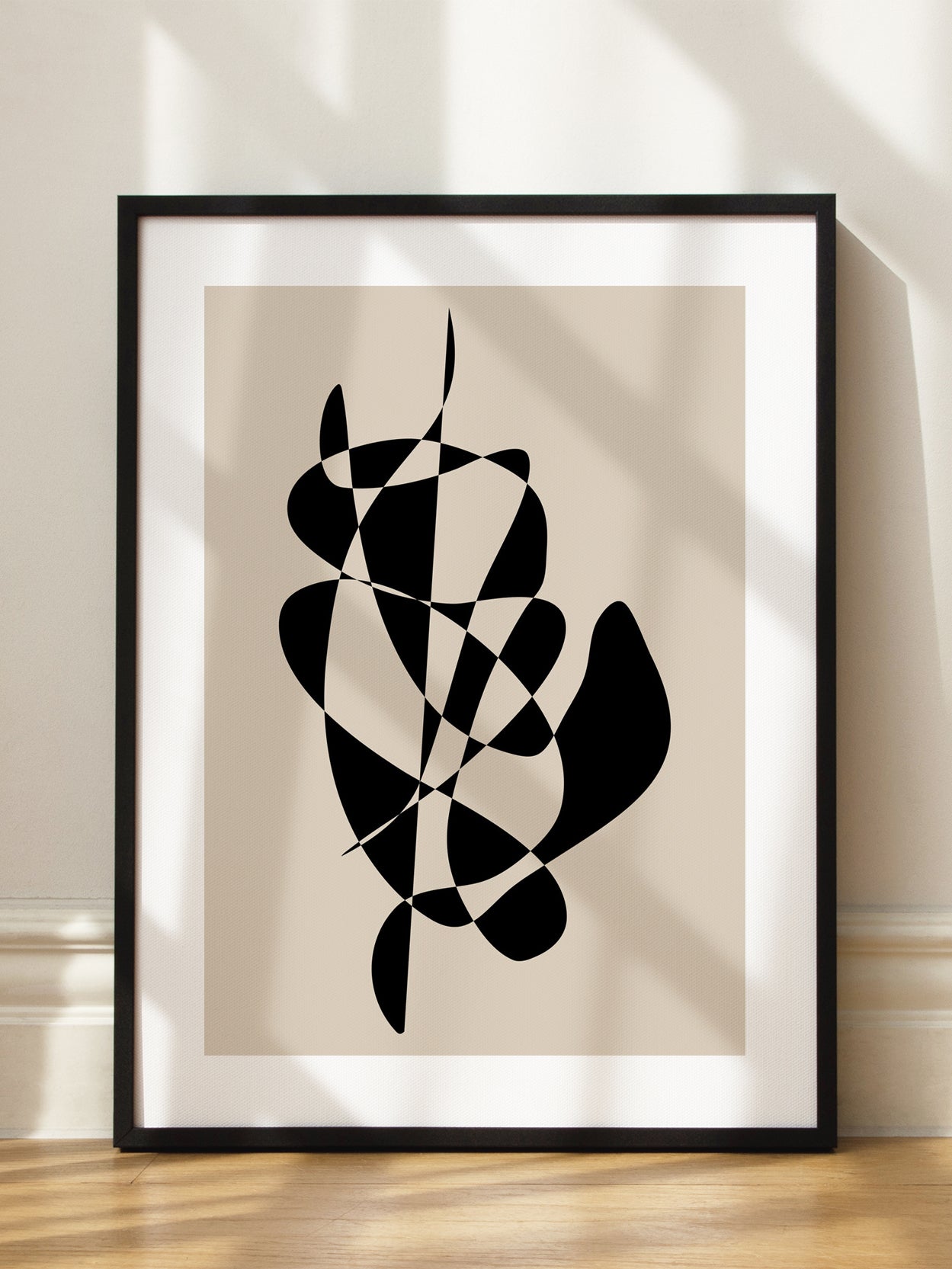 Black Abstracts Poster