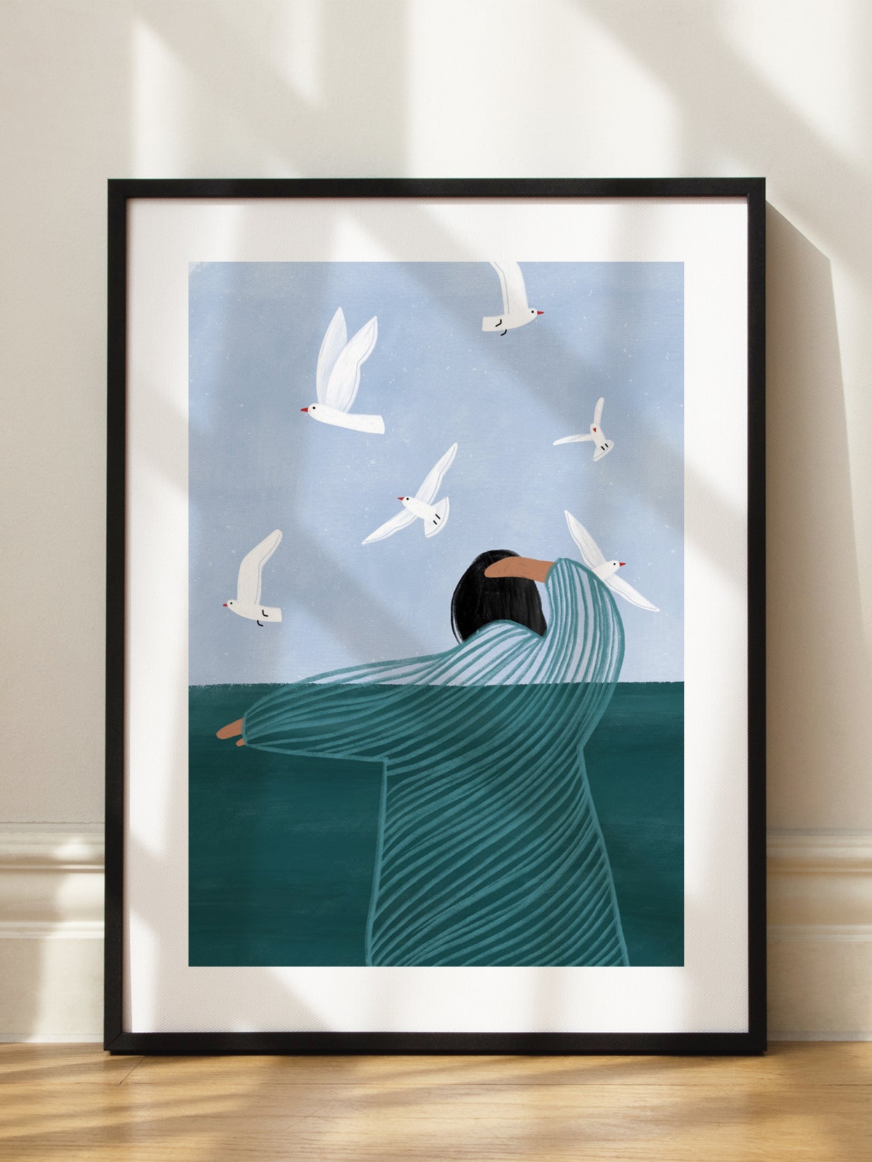 By the Seaside Poster