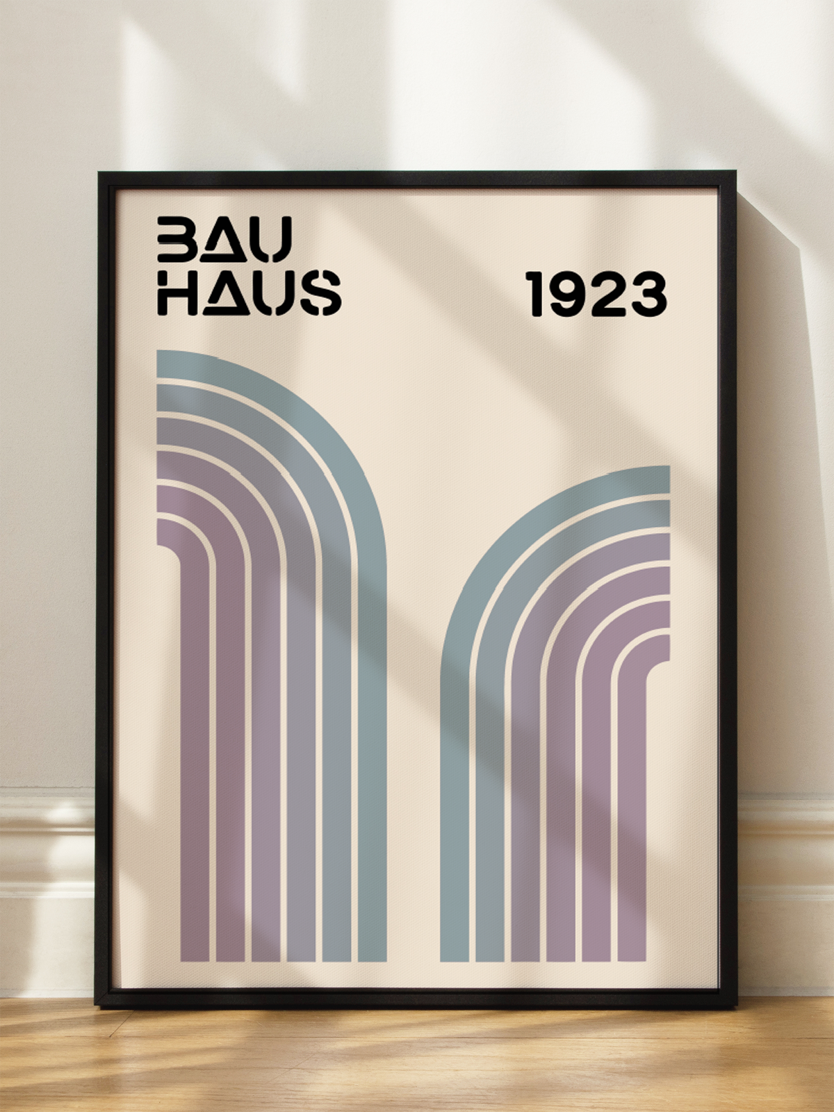 Arch Violet — Bauhaus 1923 Poster