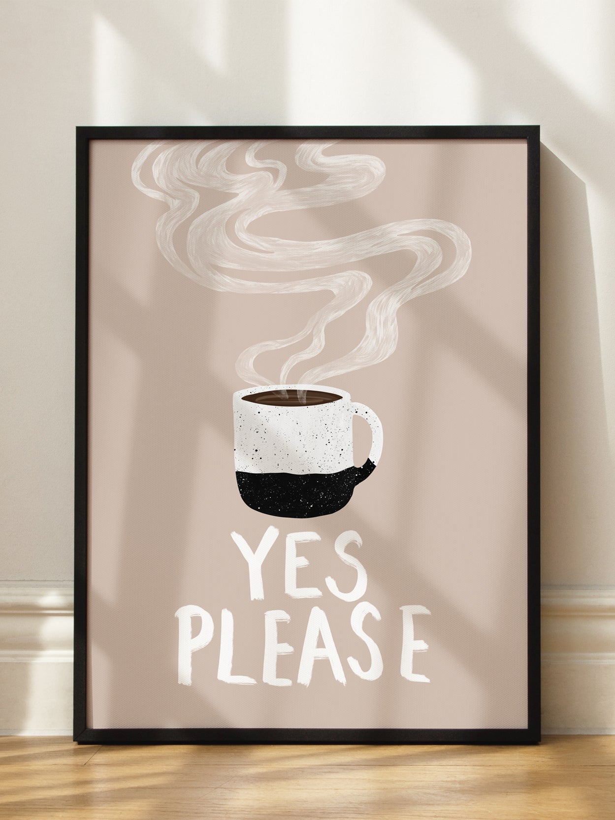 Coffee Yes Please Poster