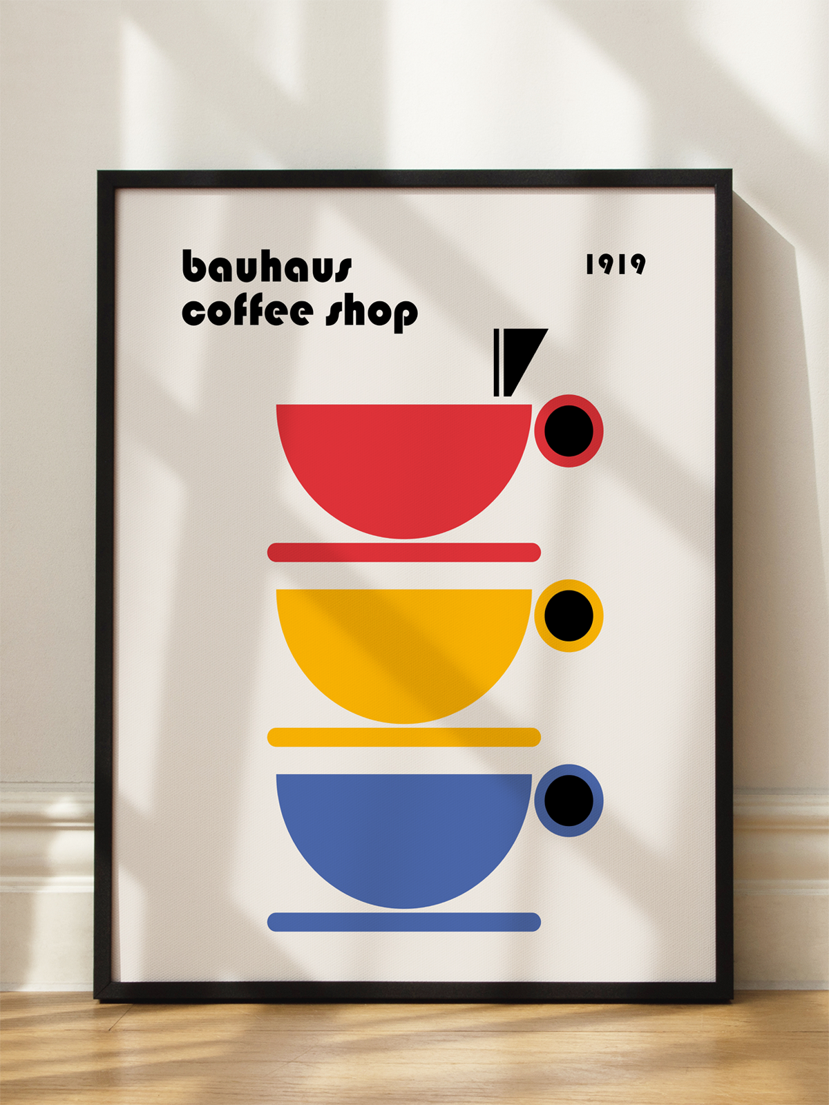 Bauhaus Coffee Poster
