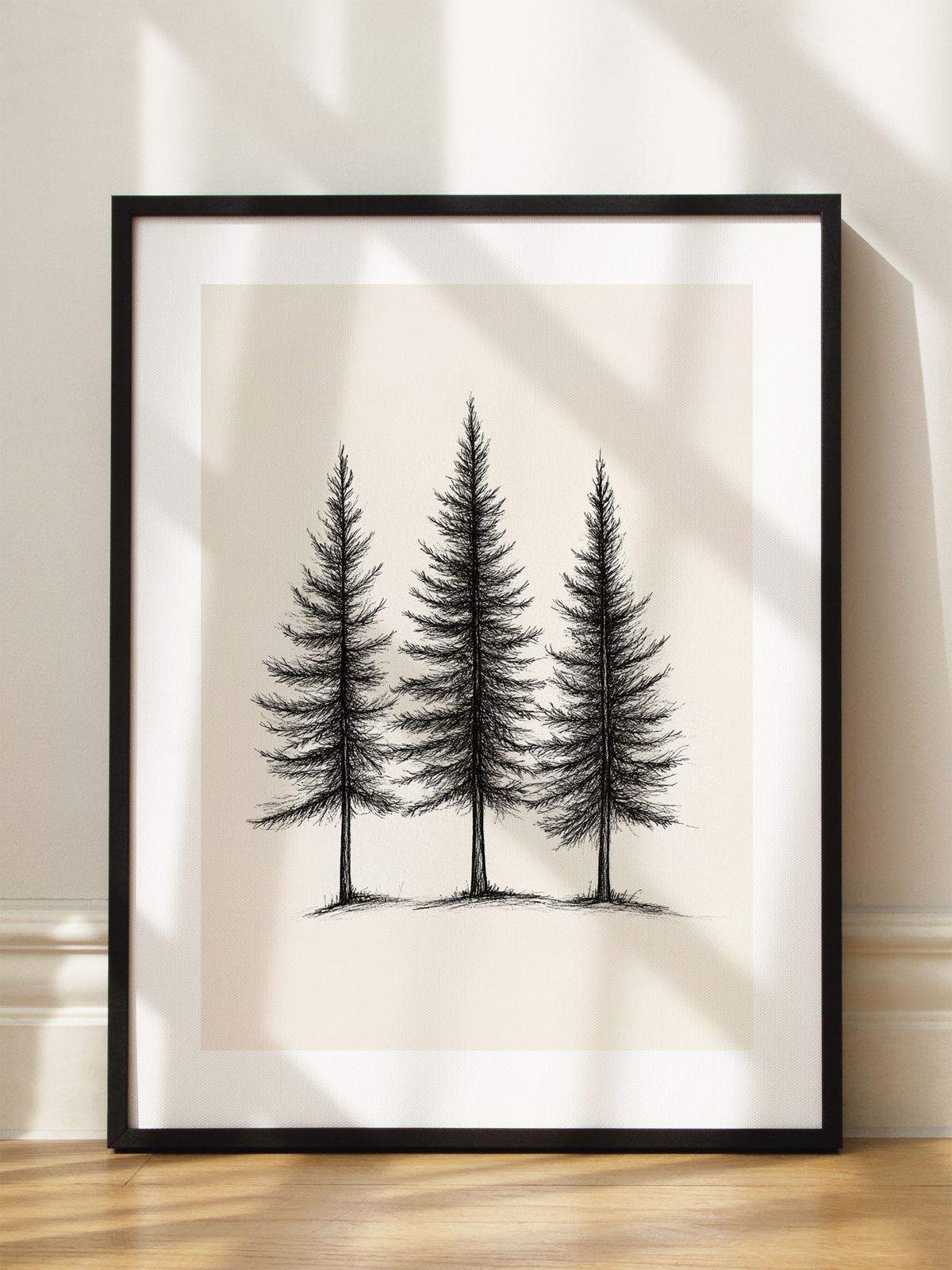 Scandi Grove Poster