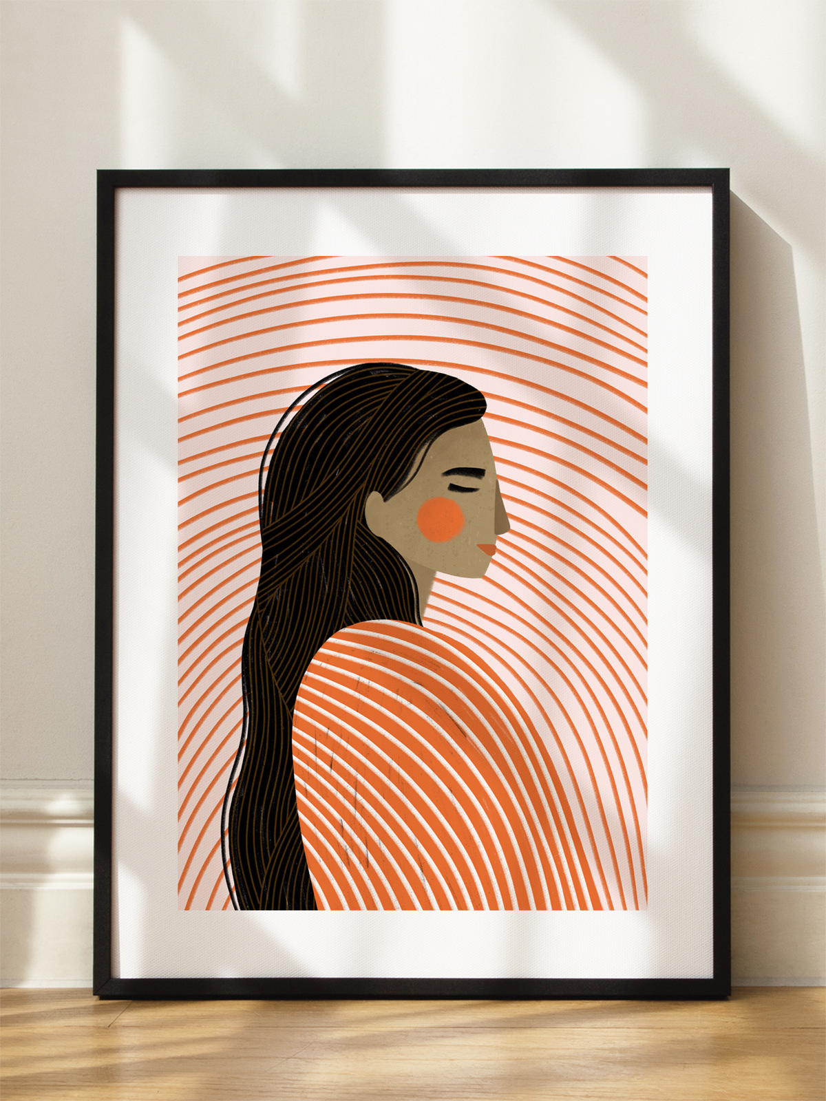 The Woman Within the Lines Poster