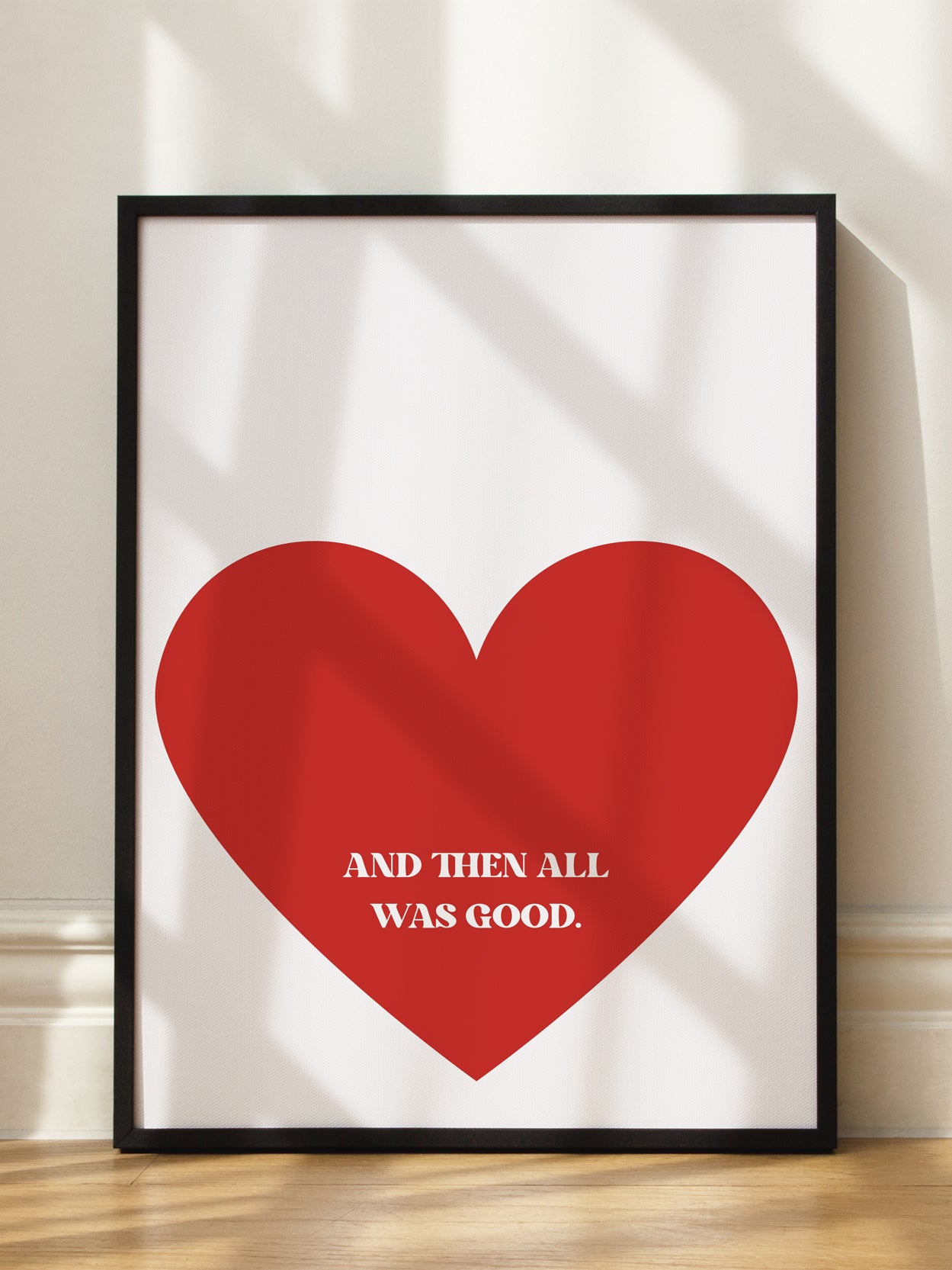 And Then All Was Good Poster