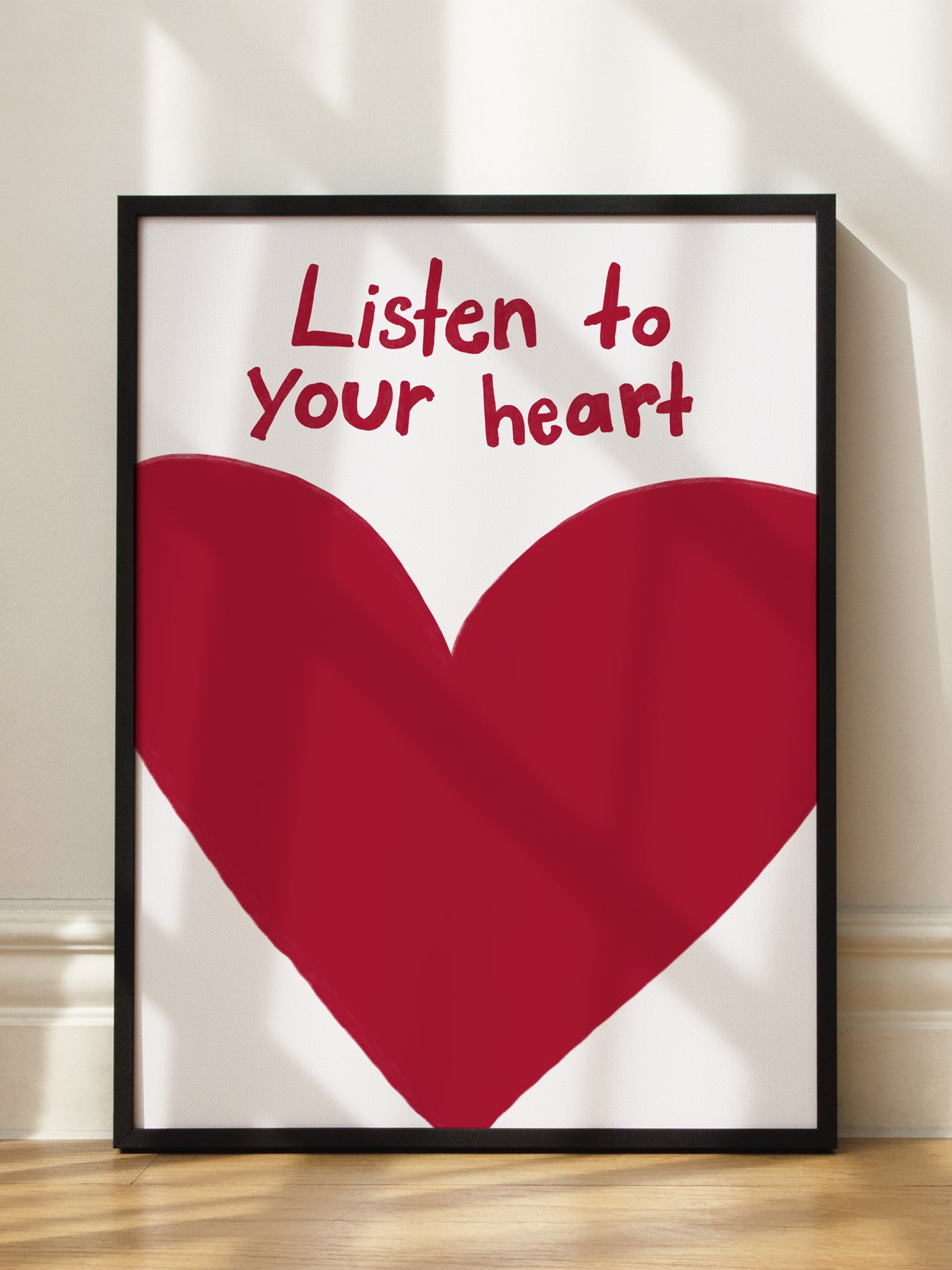 Listen to your Heart Poster
