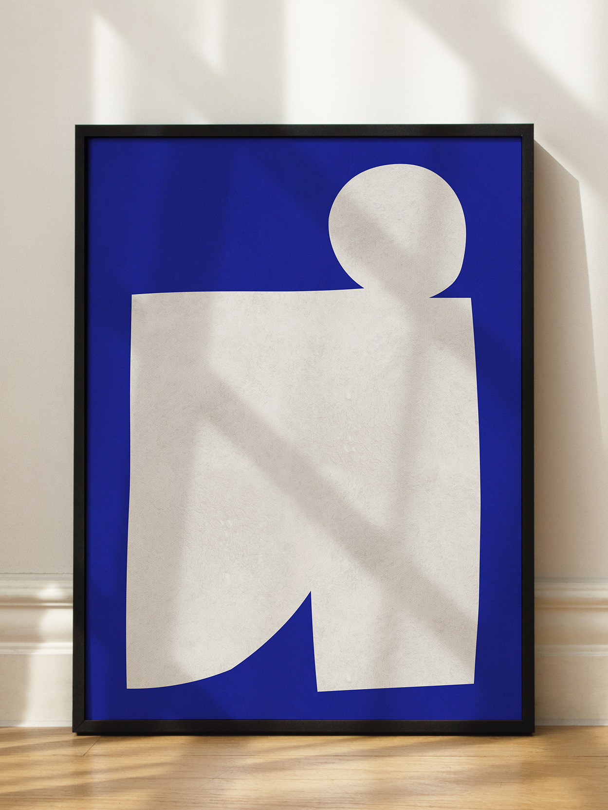 Blue&White Poster