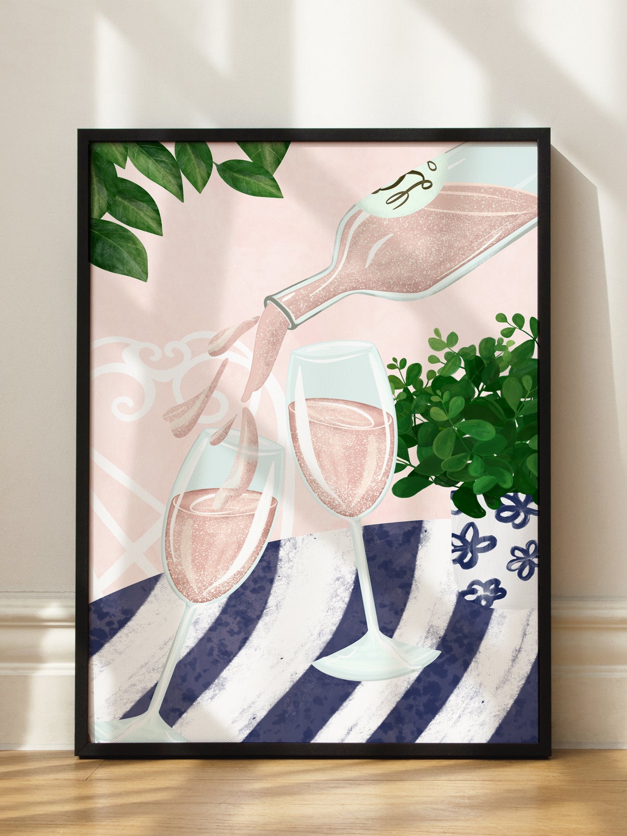 Sparkling Rose Poster