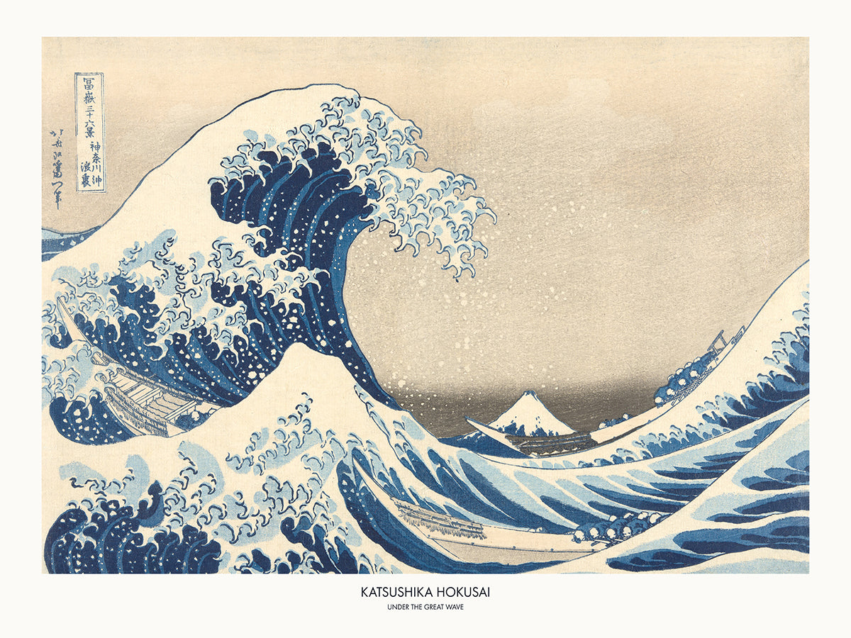 The Great Wave Off Kanagawa Poster
