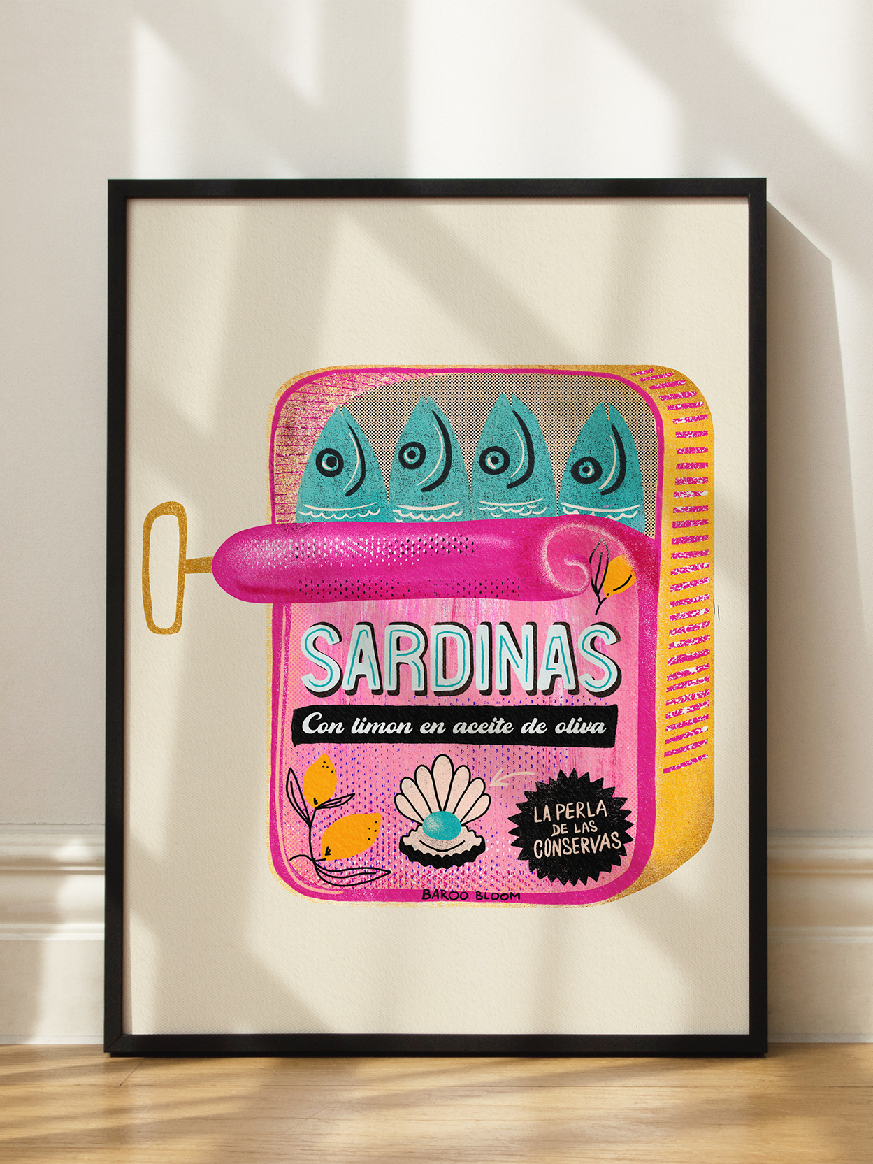 Sardines Tin Can No1 Poster