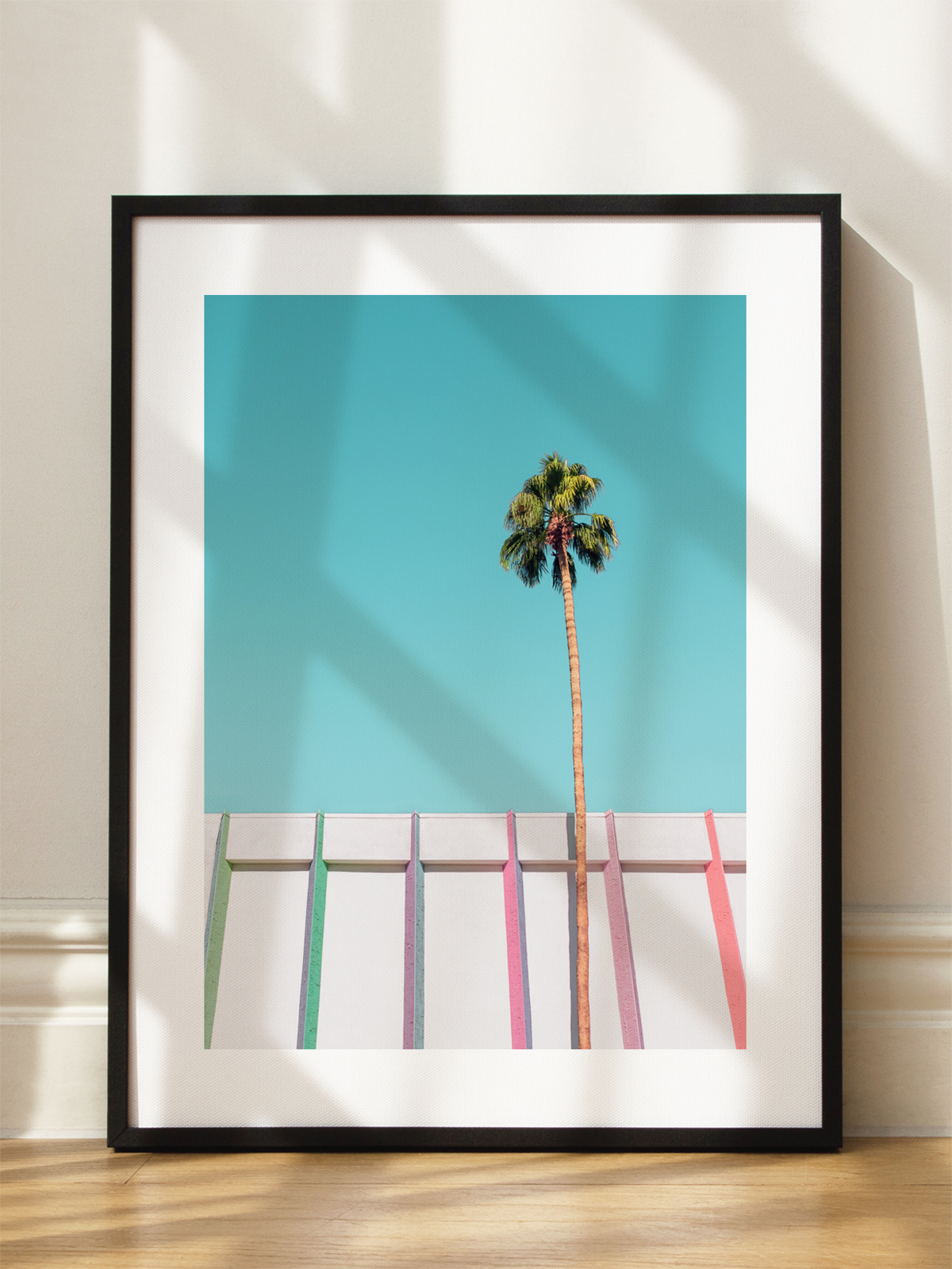 Palm in Paradise Poster