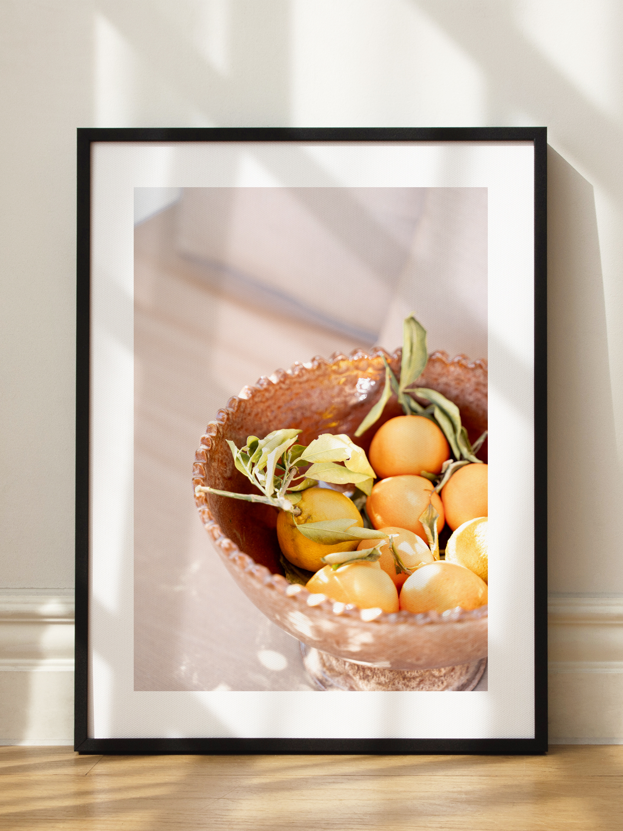 Tuscan Oranges Poster