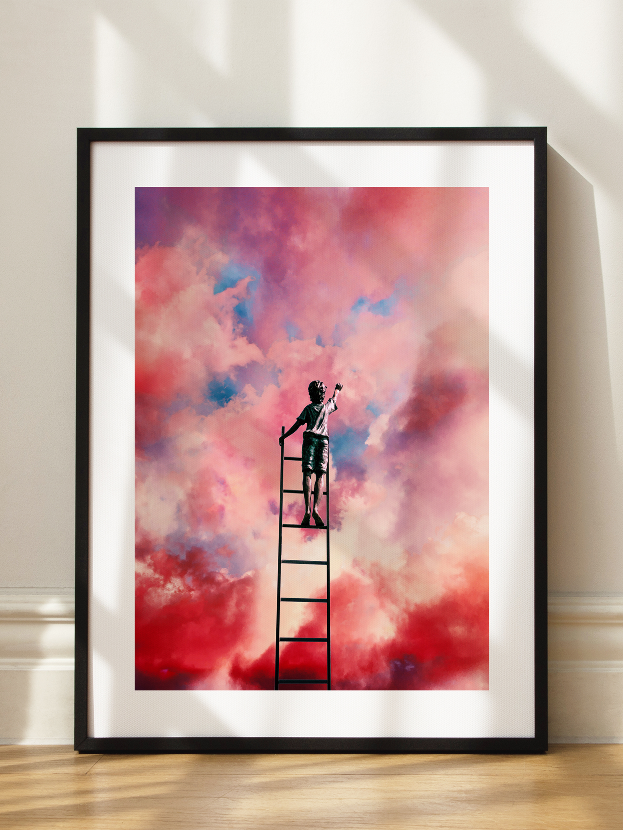 Up In The Clouds Poster