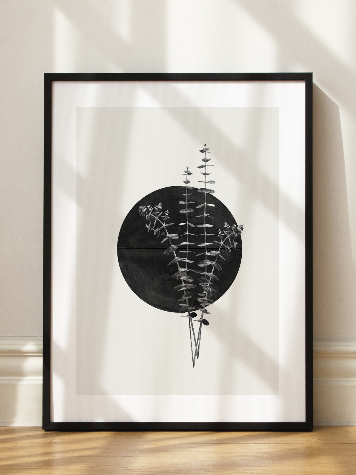 Plants of Black Poster