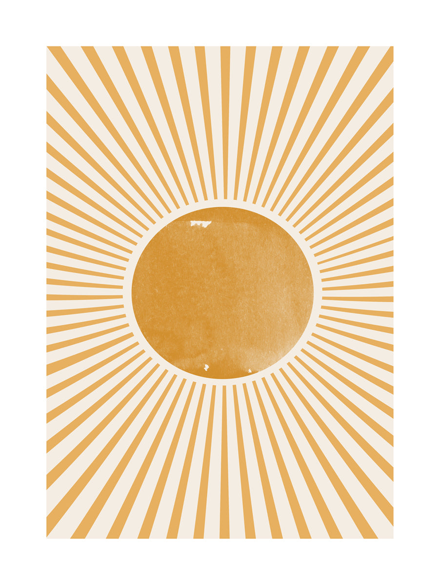 Boho Sun Poster