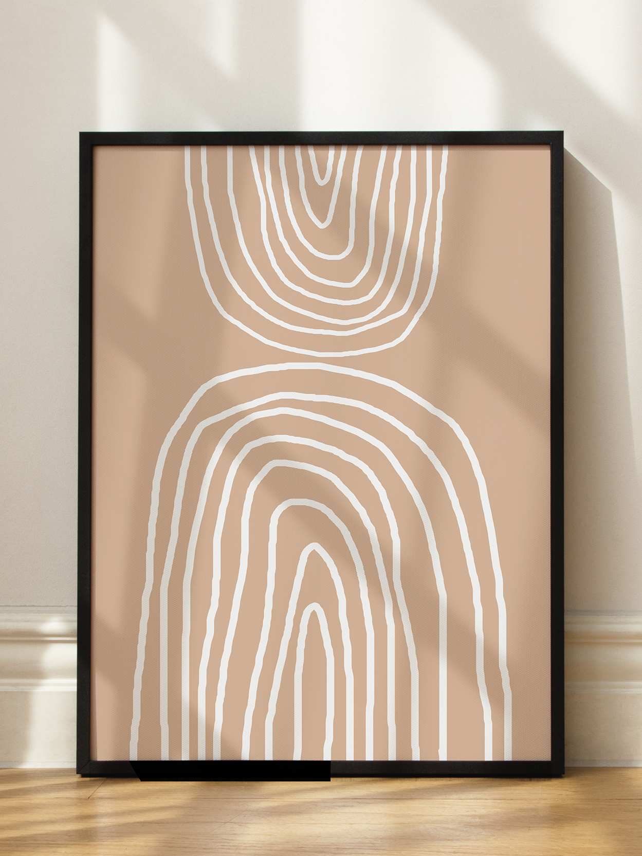 Rainbow Lines Poster