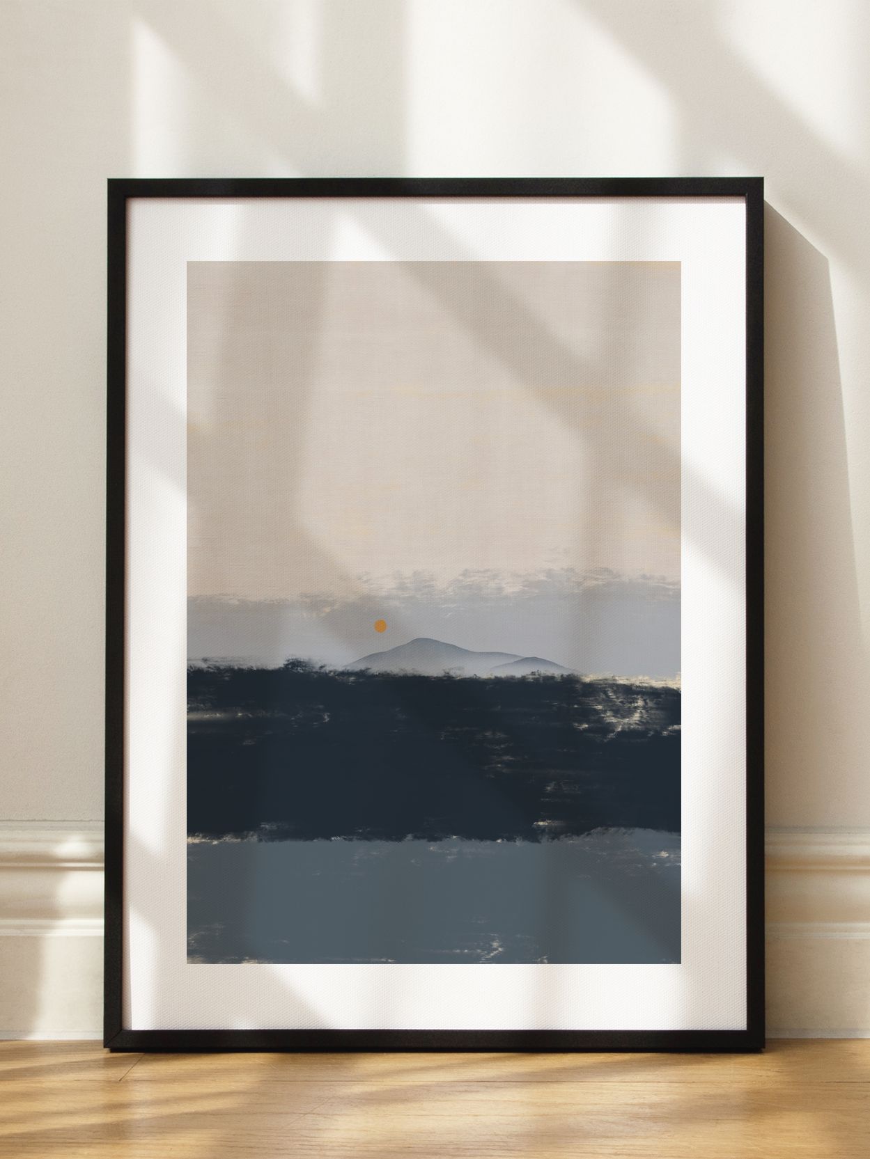 Minimal Seascape Poster