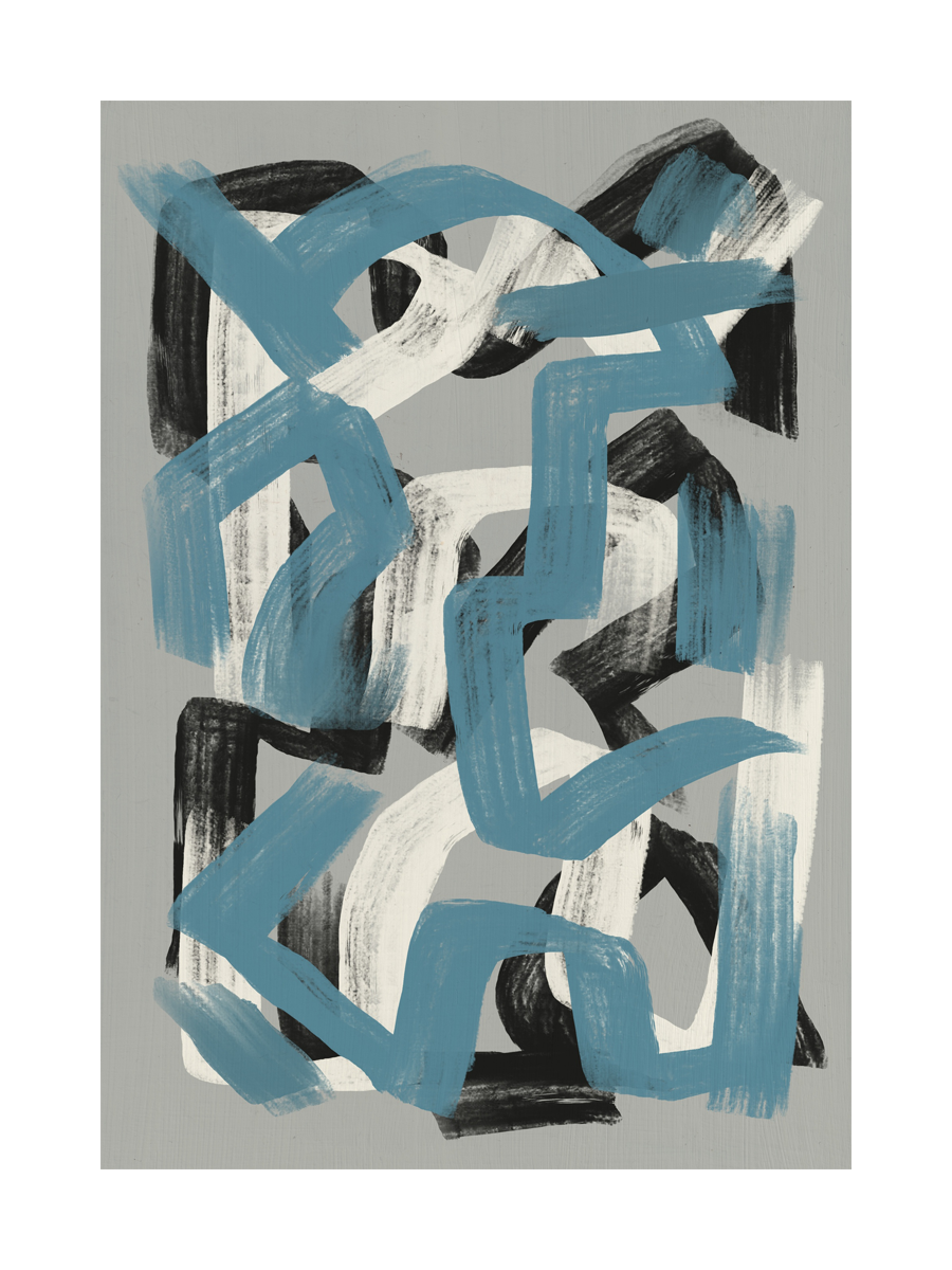 Dry Brushes No2 Poster