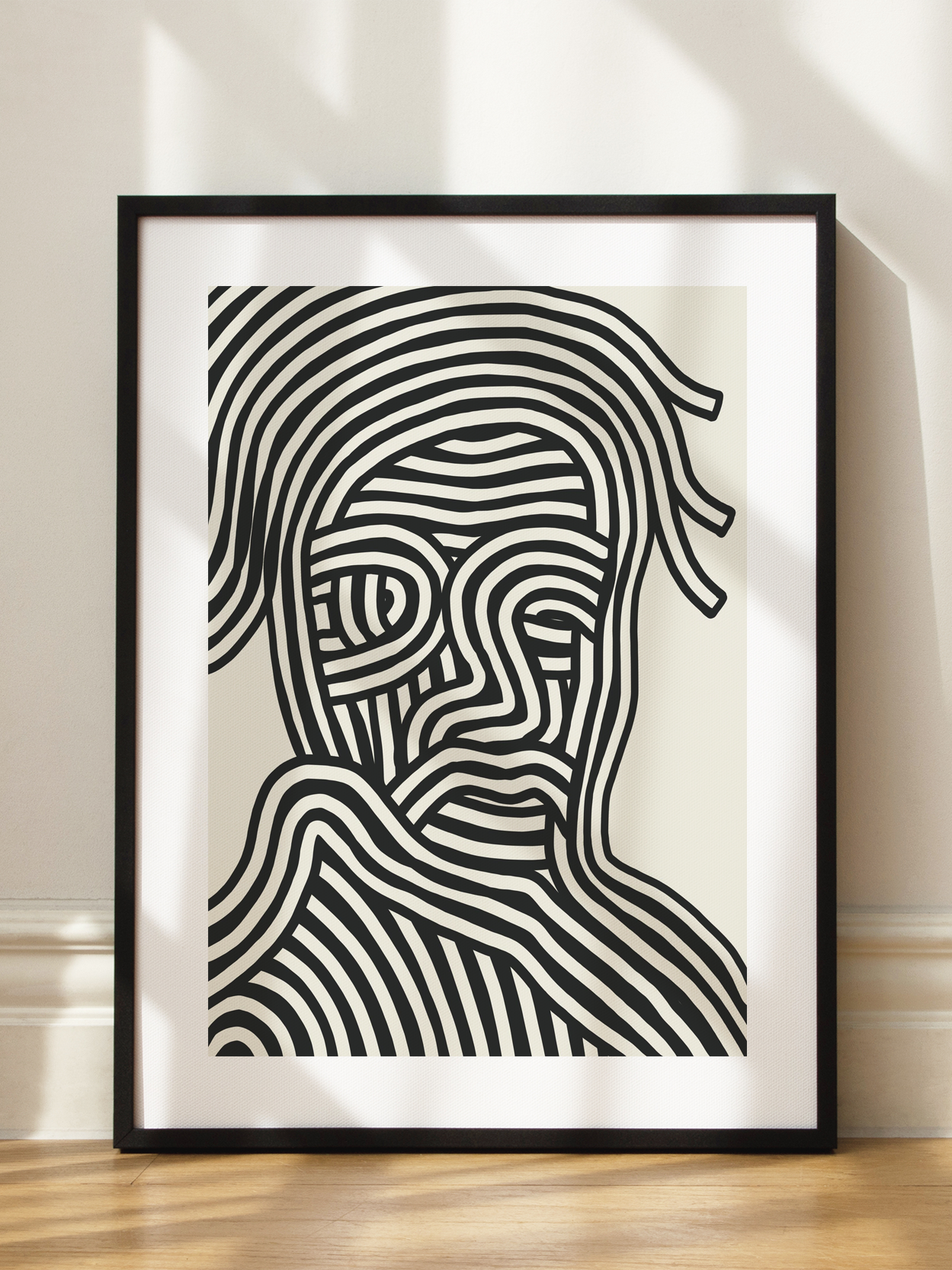 Lost in Stripes Poster