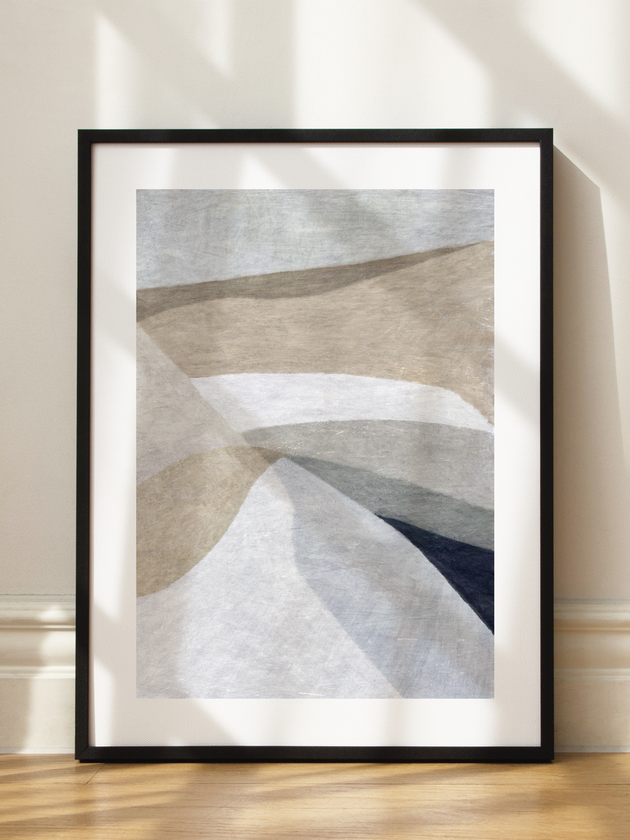 Abstract Fjords Poster