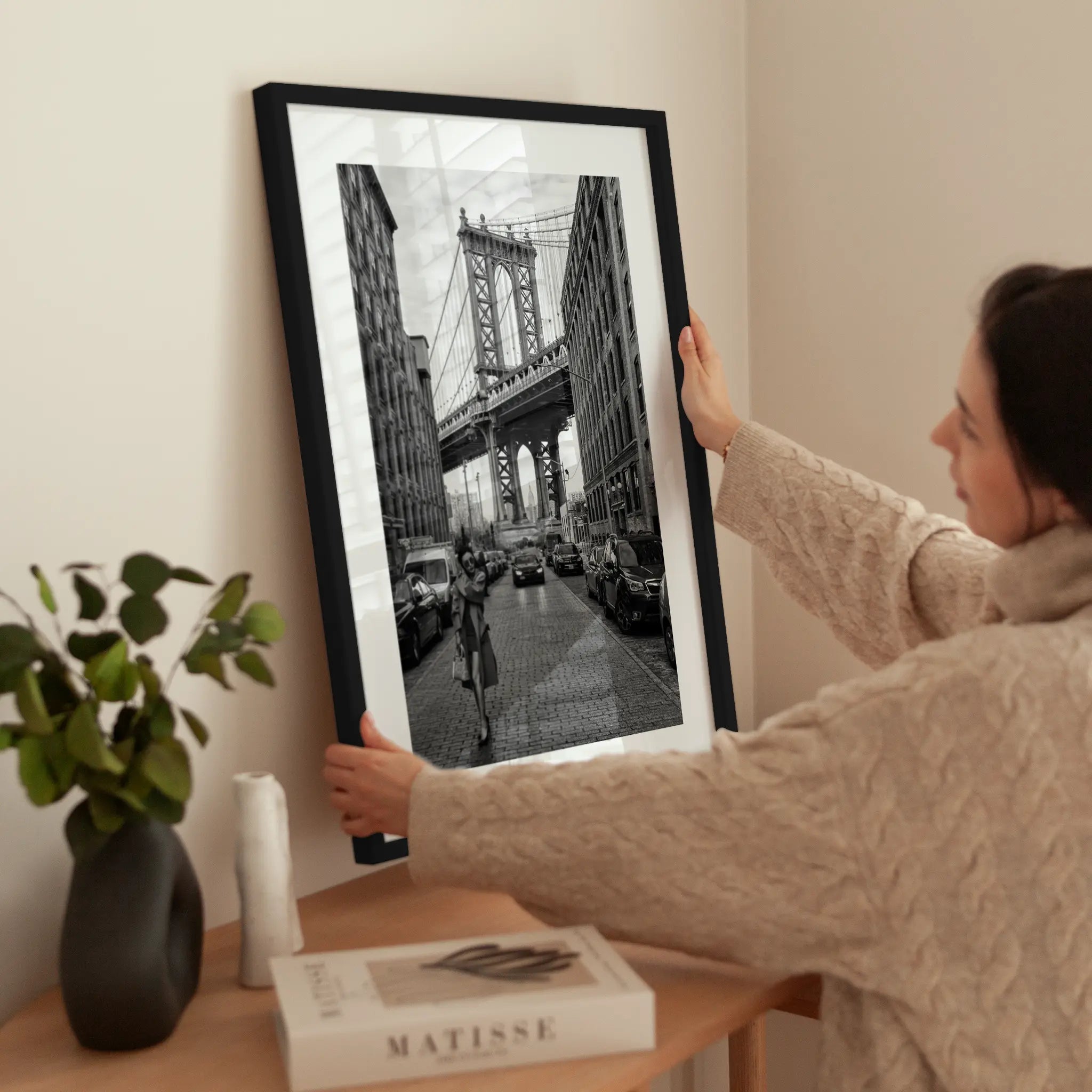 Iconic Brooklyn wird aufgehängt