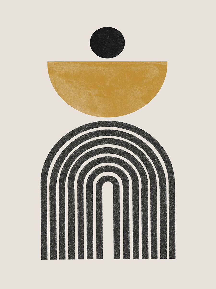 Geometrical Balance Poster