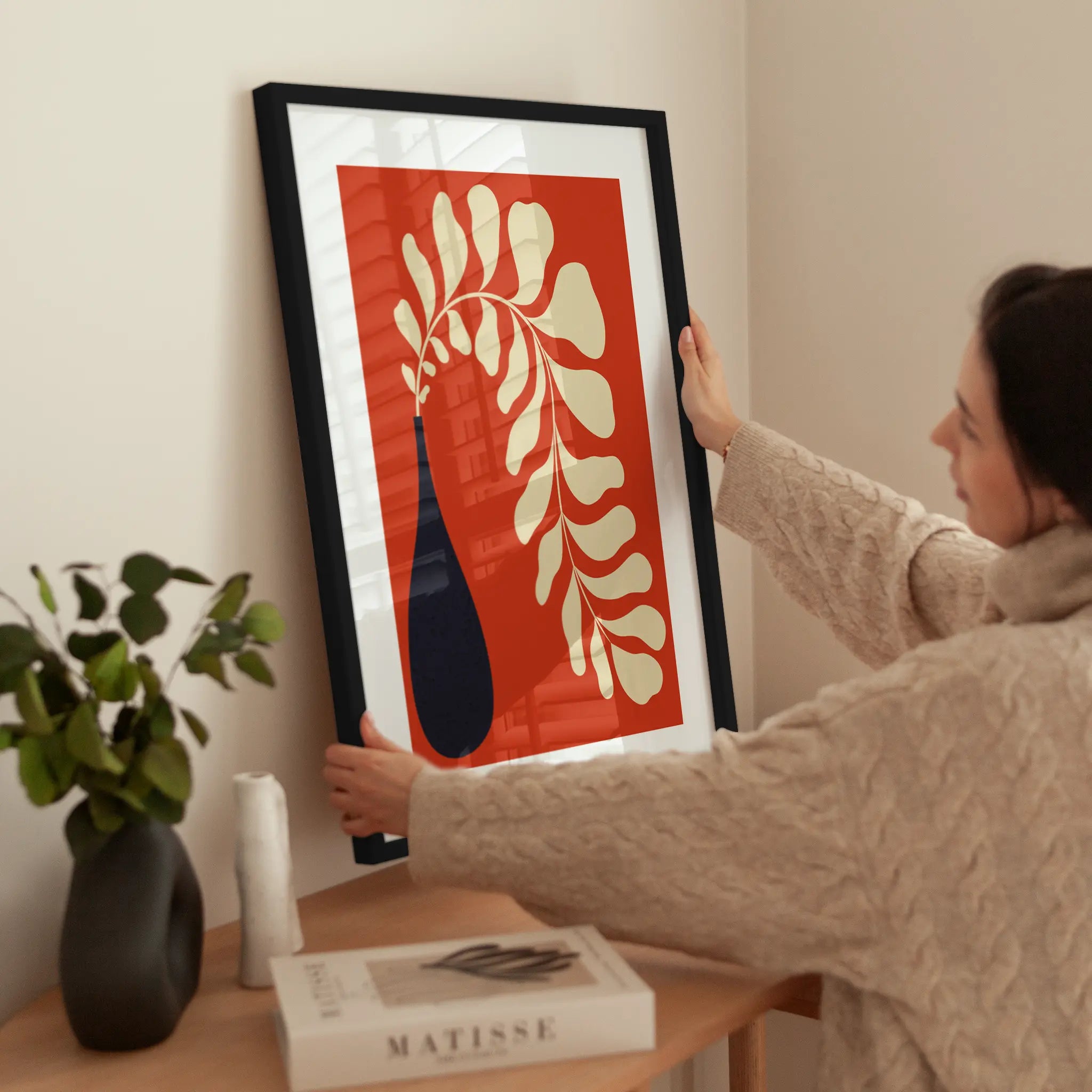 Lazy Growing Plant wird aufgehängt