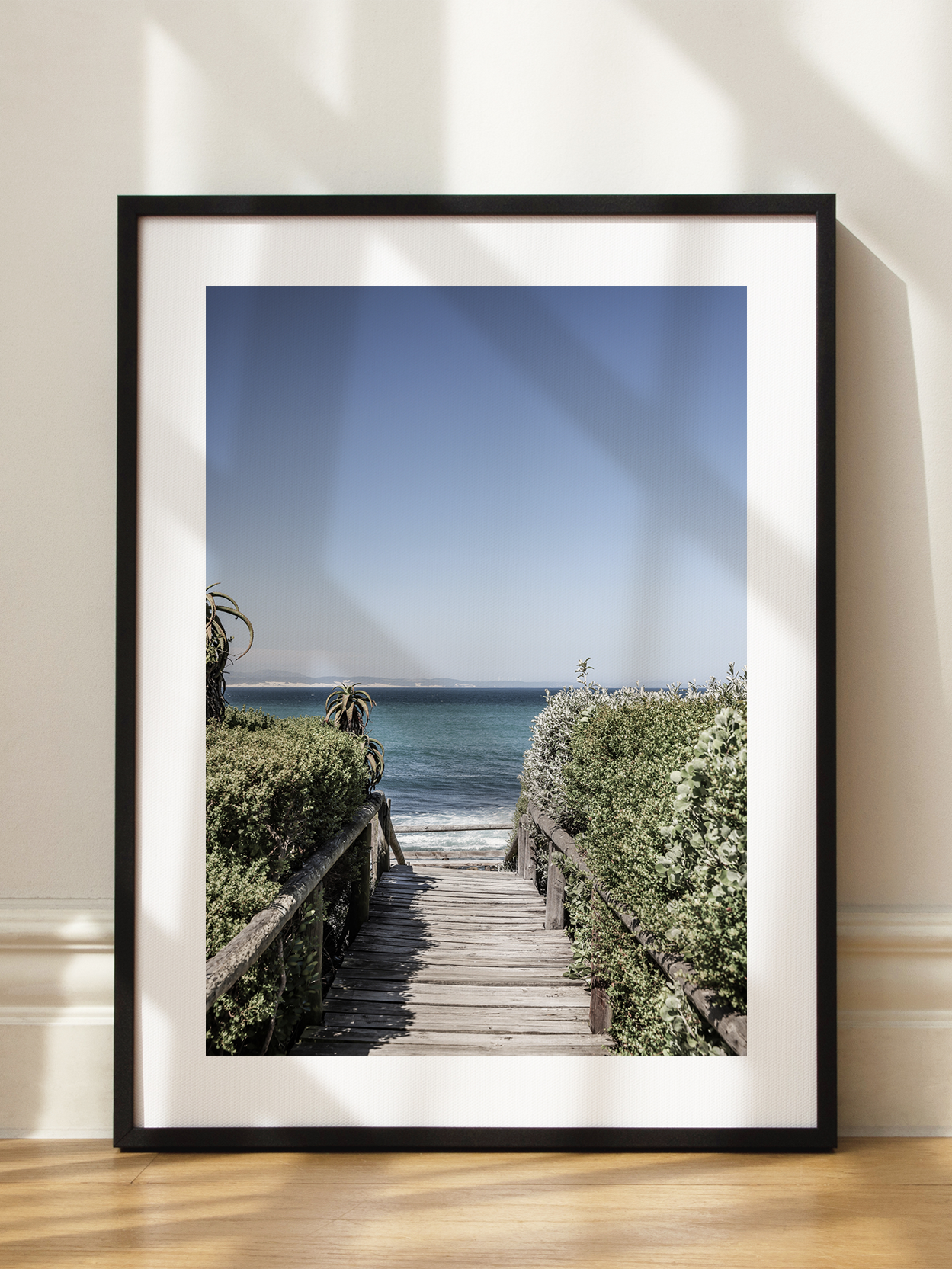 Sunny Bay Walk Poster