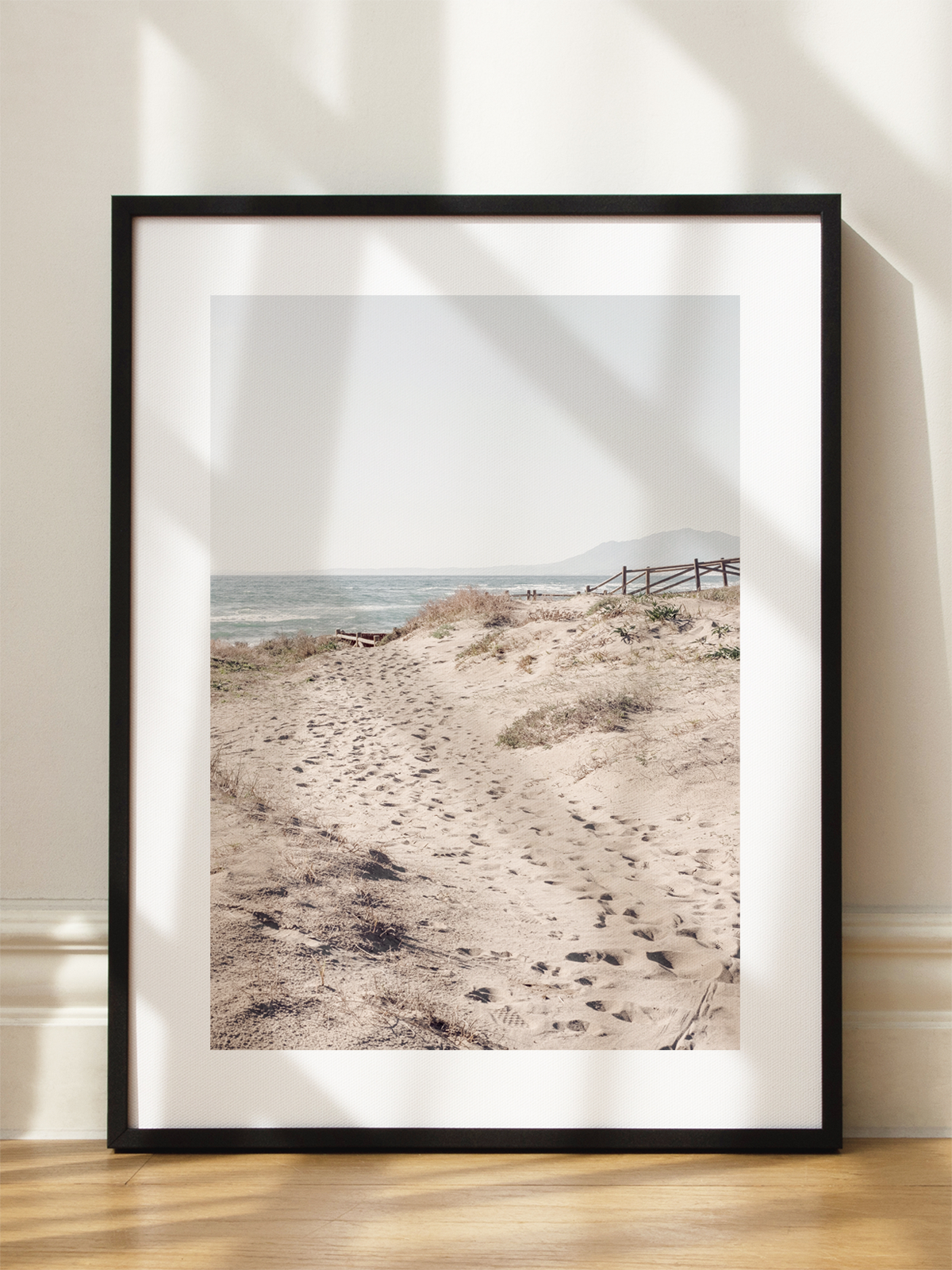 Tracks in the Sand Poster