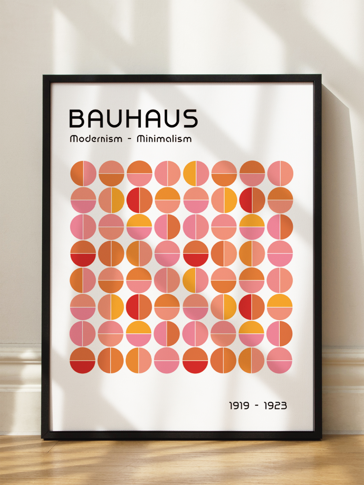 Amber Dimensions — Bauhaus 1923 Poster