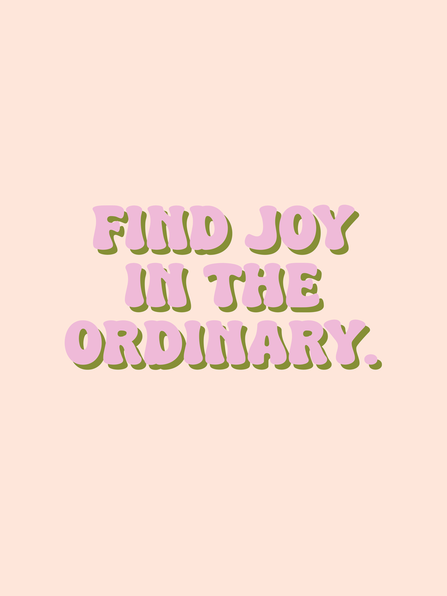 Find Joy Poster