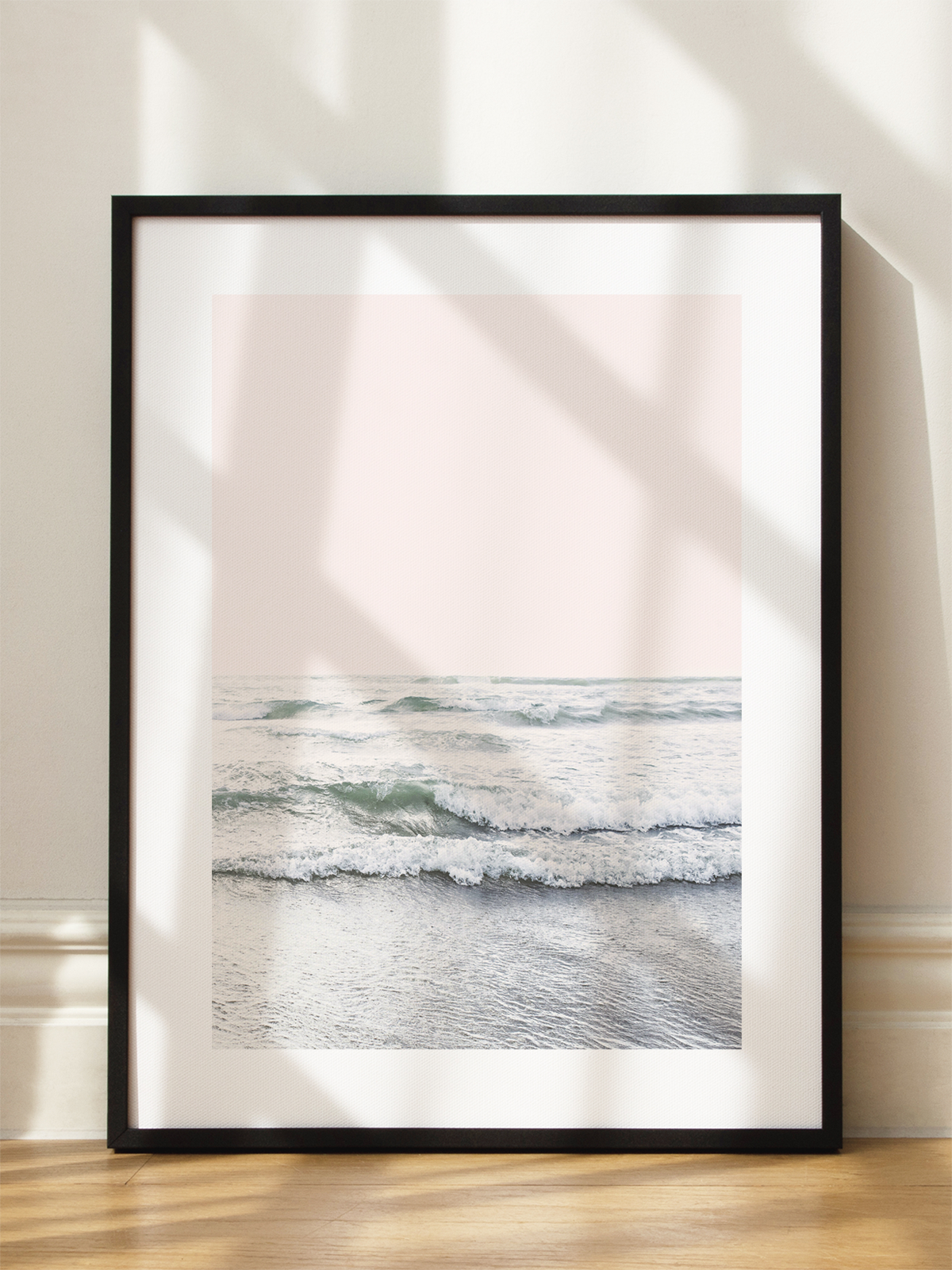 Blush Ocean Poster