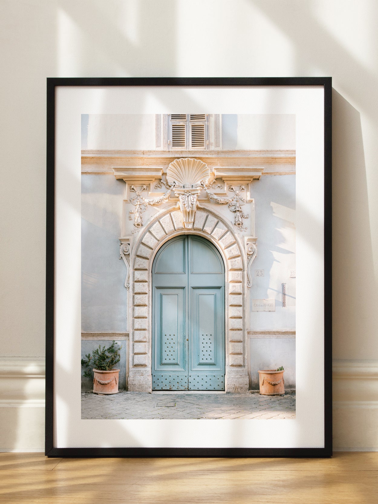 Entry in Blue