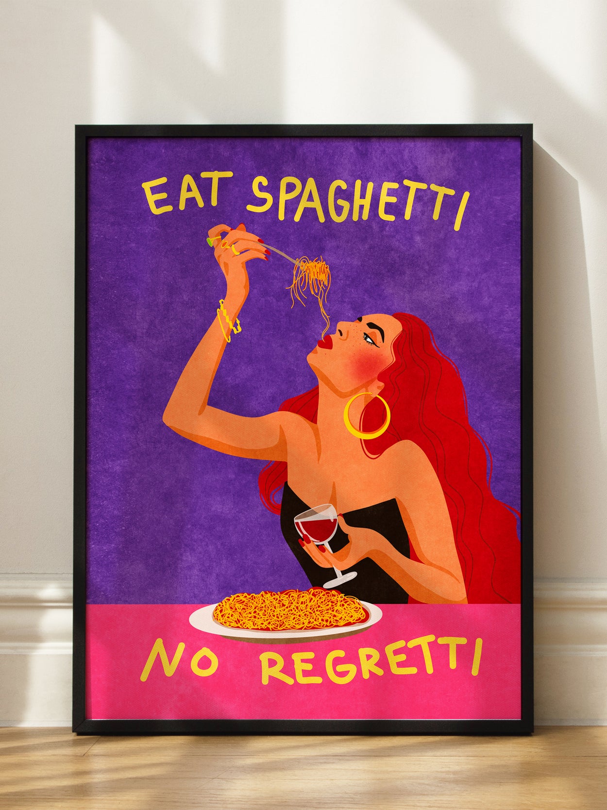 Spaghetti Regretti Poster