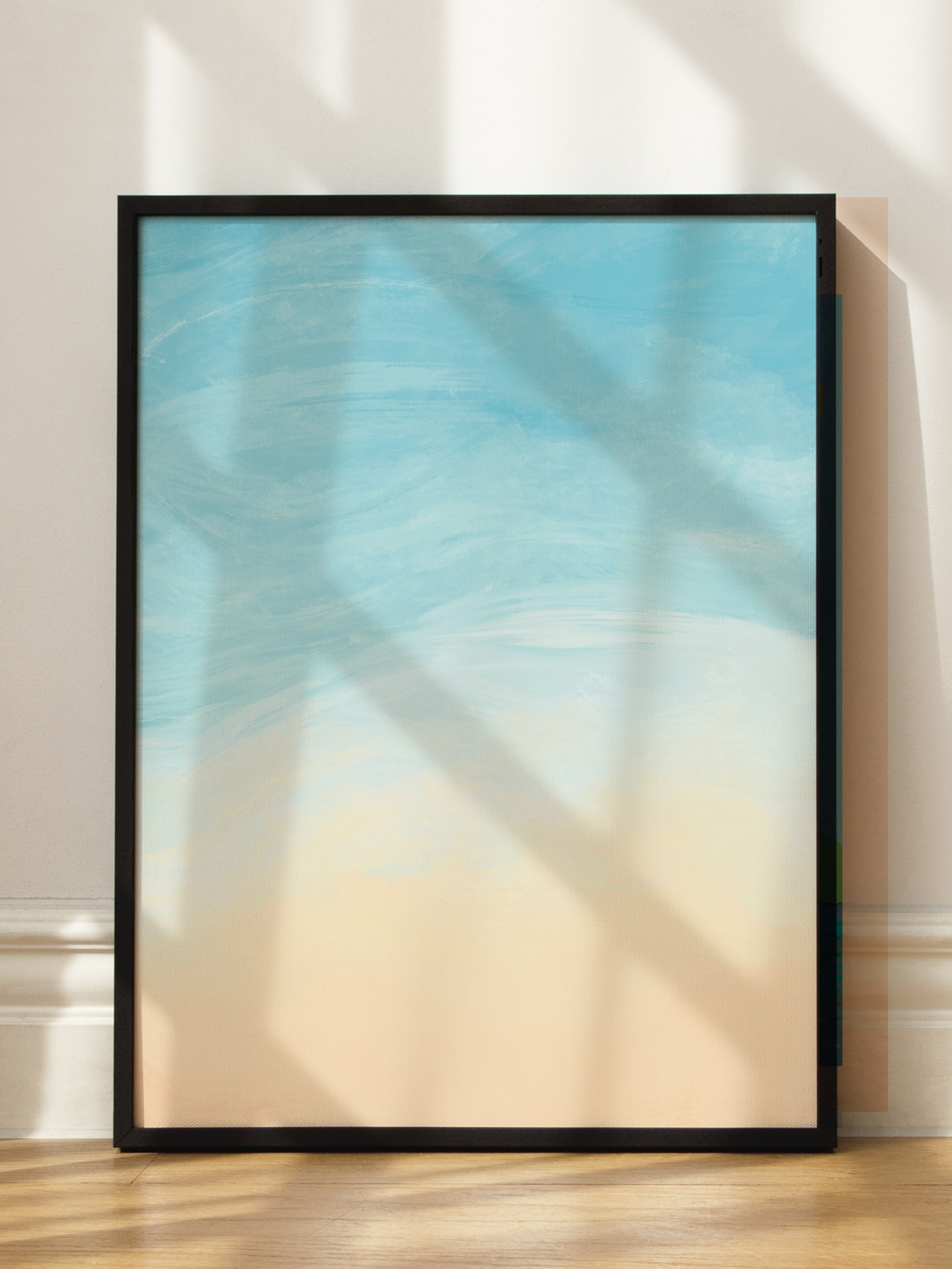 Abstract Beach Poster