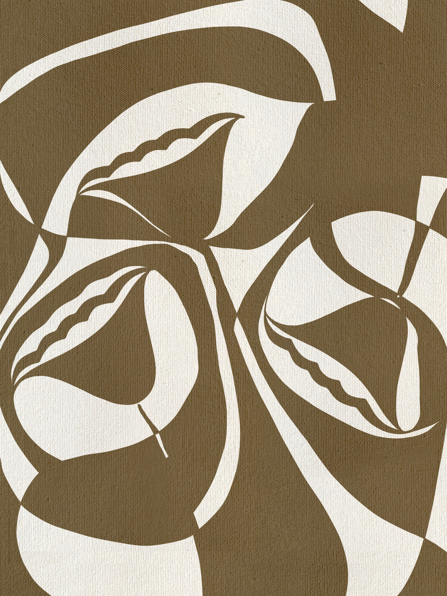 Abstract Botanical No2 Poster