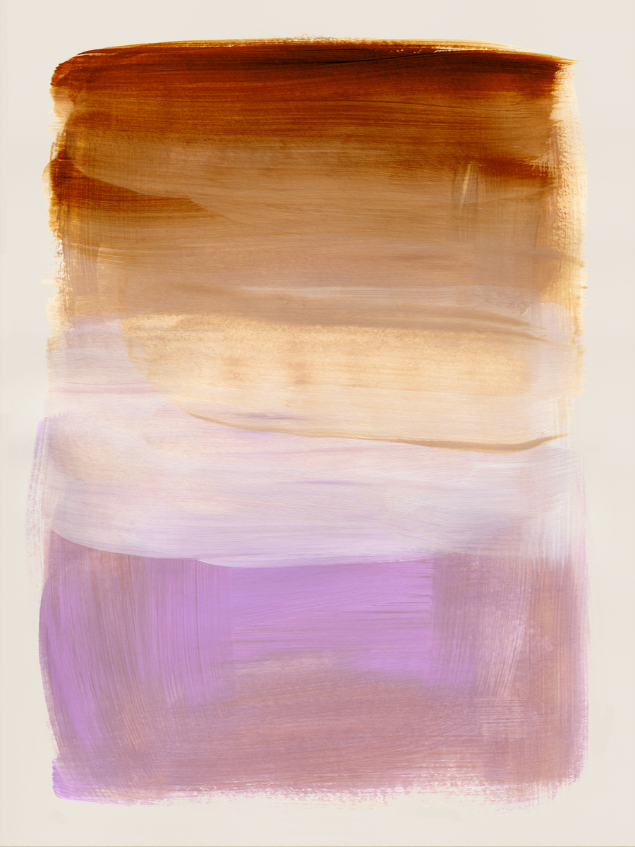 Abstract Color Strokes Poster