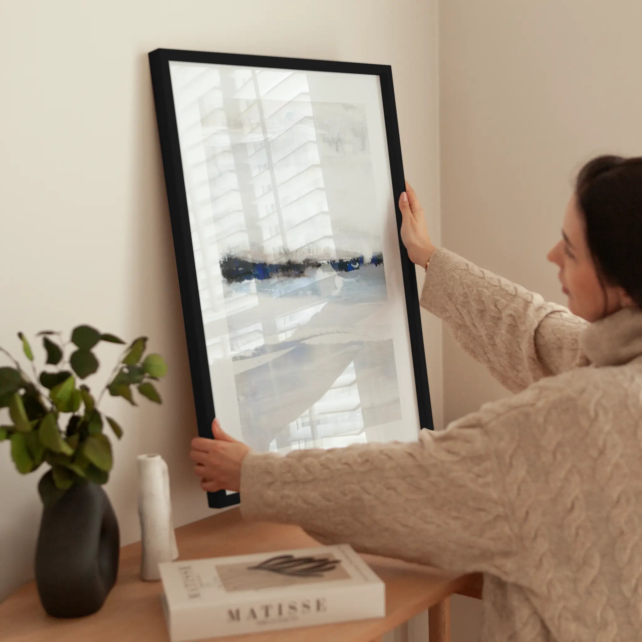 Abstract Horizon wird aufgehängt