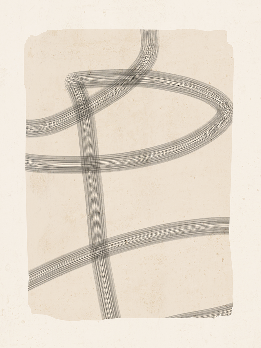 Abstract Loops Poster