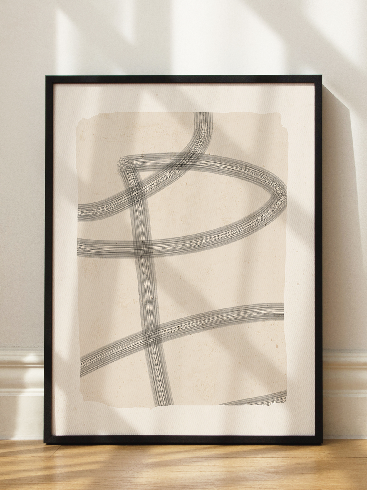 Abstract Loops Poster