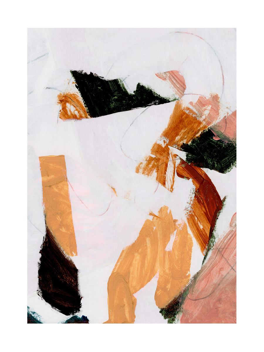 Abstract Painting Poster
