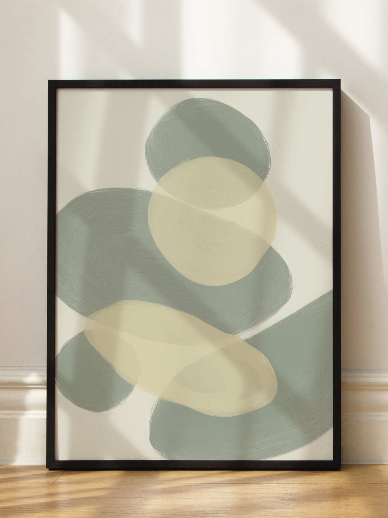 Abstract Strokes Poster