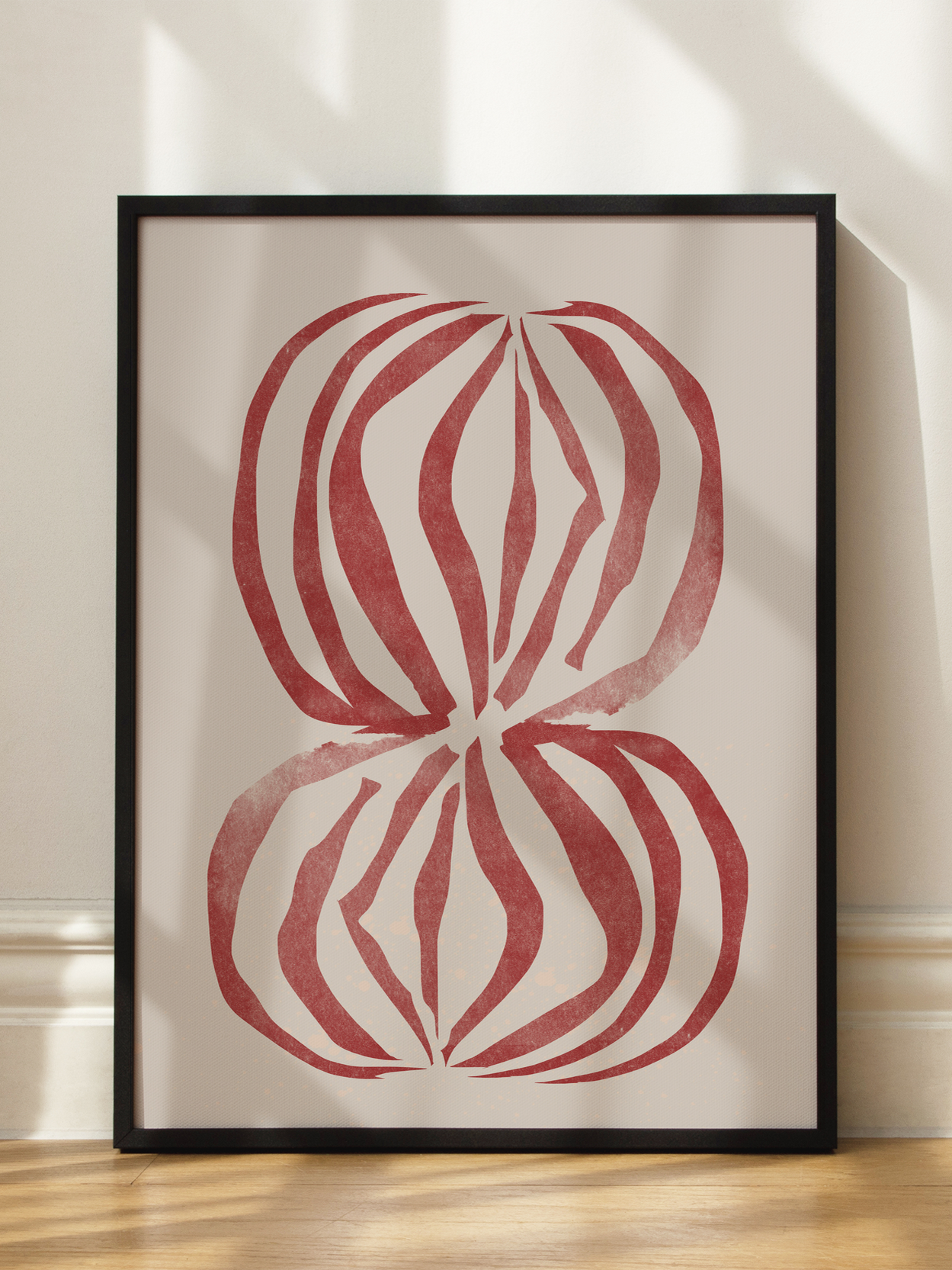 Stacked Red Stones No2 Poster